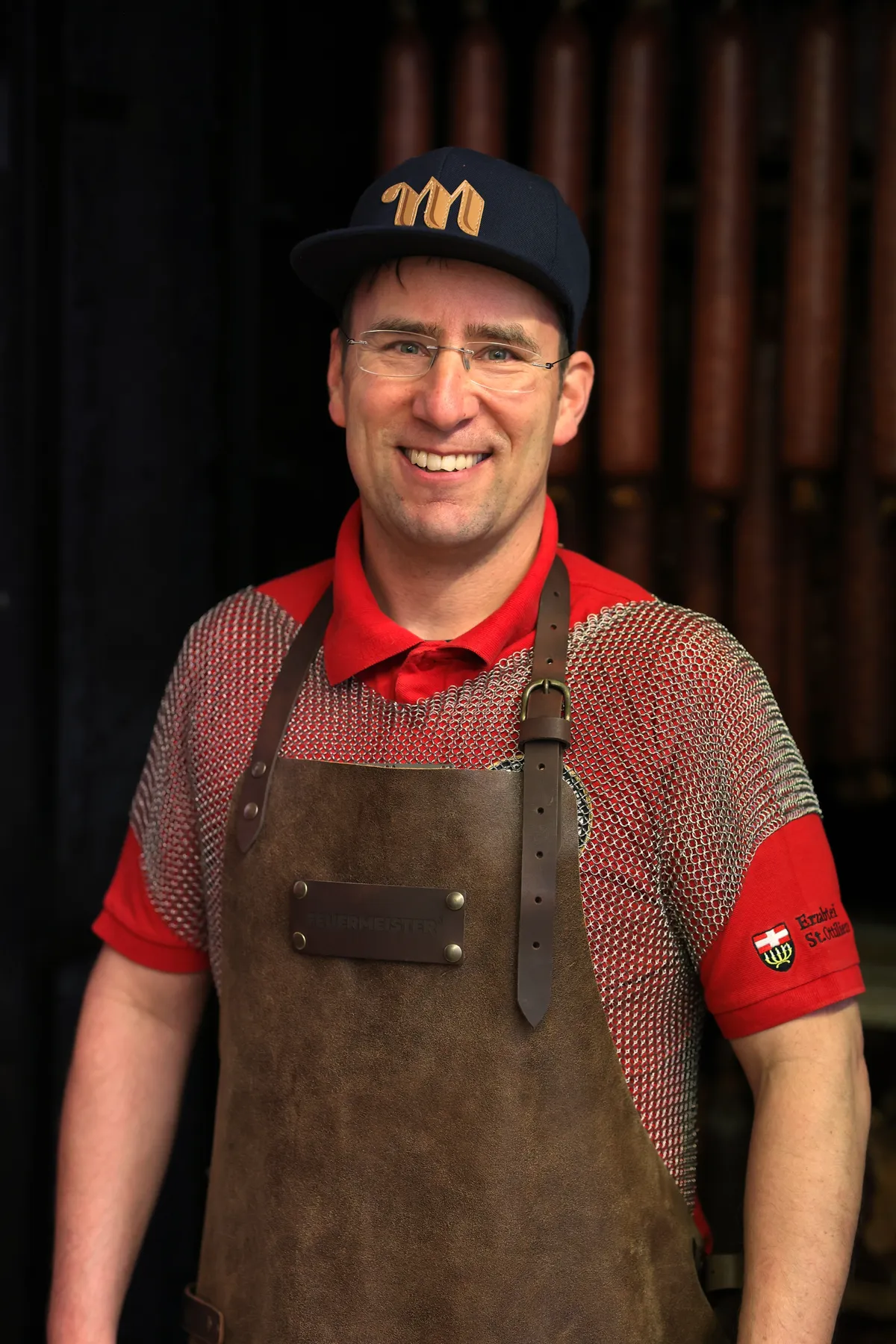 Metzgermeister bei der Arbeit